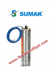 4SMT15 1,5HP 380V 4\'\'  SUMAK DALGIÇ MOTOR