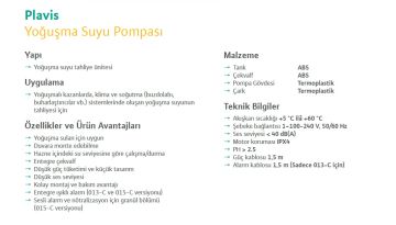 Wilo-Plavis 013-C  Yoğuşma Suyu Tahliye Pompası