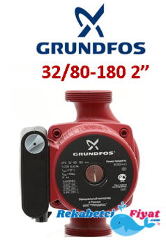GRUNDFOS UPS2 32/80-180 2\'\' Çıkışlı 3 Hızlı Dişli Sirkülasyon Pompası