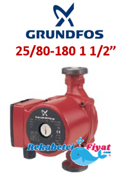 GRUNDFOS UPS2 25/80-180 1 1/2\'\' Çıkışlı 3 Hızlı Dişli Sirkülasyon Pompası