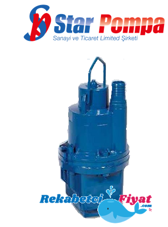 STAR ST3 700w 1\'\' Çıkışlı 10mt Kablolu Titreşimli Dalgıç Pompa