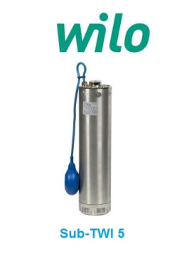 Wilo Sub-TWI 5 305 FS  1Hp 220V  5\'\' Paslanmaz Çelik Keson Kuyu Dalgıç Pompa (Derin Kuyu Dalgıç Pompa)