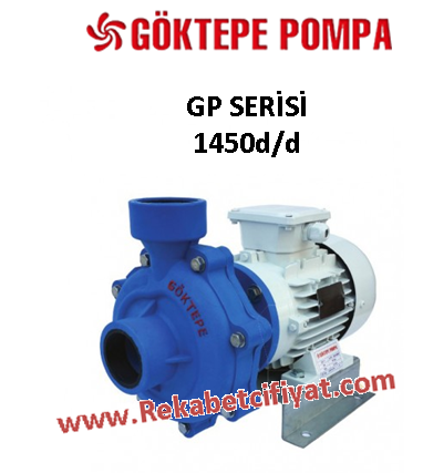 GÖKTEPE GP 200 0,75hp 1450d/d Polipropilen Gövdeli Santrifüj Pompa