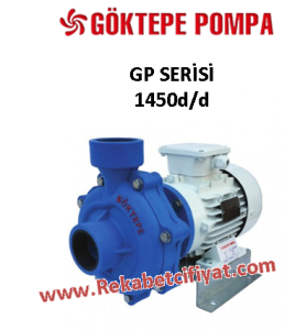 GÖKTEPE GP 200 0,75hp 1450d/d Polipropilen Gövdeli Santrifüj Pompa