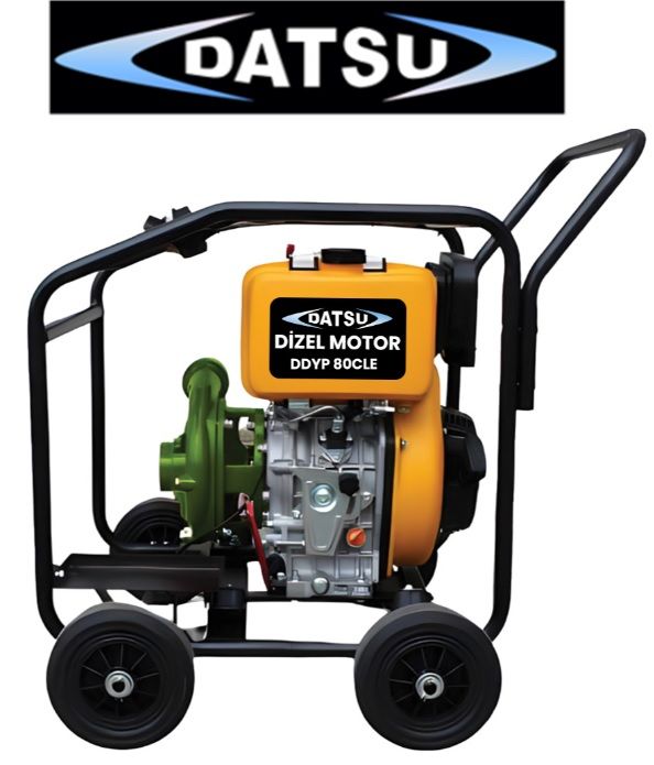 DATSU, DDYP 80 CLE , 13 HP, MARŞLI, YÜKSEK BASINÇLI, DİZEL SU MOTORU [ 3 '']