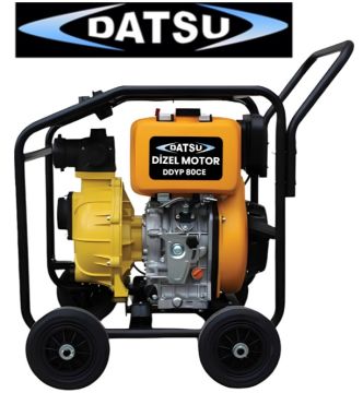 DATSU, DDYP 80 CE , 13 HP, MARŞLI, YÜKSEK BASINÇLI, DİZEL SU MOTORU [ 3 '']