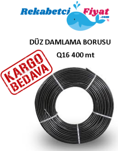 Q16mm Düz Damlama Borusu (400mt)