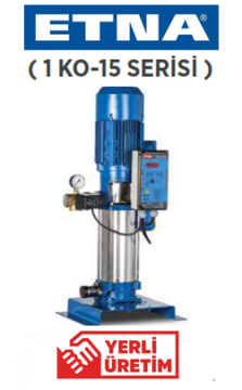 Etna 1 KO 15/5-30 4hp 380v Tek Pompalı Çok Kademeli Paket Hidrofor