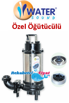 WATER SOUND WQ10-13-1.8GF 2.5HP 220V 2'' Çıkışlı Özel Öğütücülü Foseptik Dalgıç Pompa