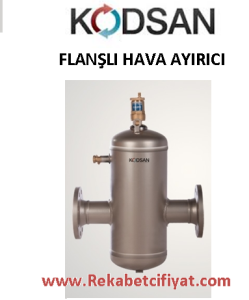 KODSAN KHA-F DN125 (5\'\') Flanşlı Hava Ayırıcı