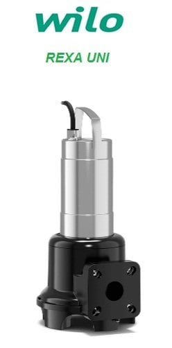 Wilo REXA UNI V05B/T04-540  0.54Hp 380V  Kirli Su Foseptik Dalgıç Pompa