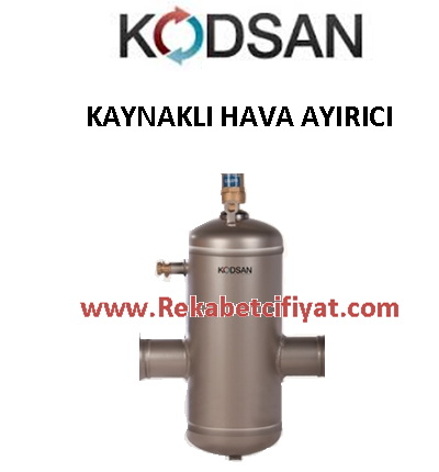 KODSAN KHA-K DN65 (2 1/2\'\') Kaynaklı Hava Ayırıcı