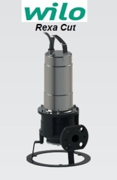 Wilo Rexa CUT GI03.26/S-T15-2-540   2Hp 380V  Parçalayıcı Bıçaklı Foseptik Dalgıç Pompa