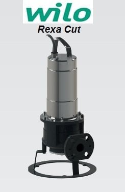 Wilo Rexa CUT GI03.29/S-T15-2-540   2Hp 380V  Parçalayıcı Bıçaklı Foseptik Dalgıç Pompa