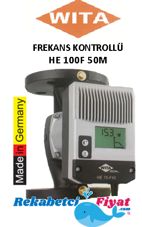 WİTA DELTA HE 100F 50M Flanşlı Frekans Konvertörlü Sirkülasyon Pompası