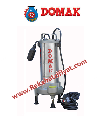 DOMAK AST1025 B5 3HP 380V Bıçaklı (panolu) Atık Su Dalgıç Elektropomp