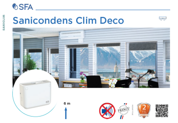 SFA Sanicondens Clim Deco Klima Yoğuşma Drenaj Pompası