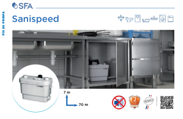 SFA Sanispeed Gri Su Pompası Fiyatları ve Yüksek Isı Dayanımı