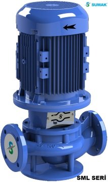 Sumak SML160/80   7.5kW 380V  İnline Santrifüj Pompa (2900 d/d)