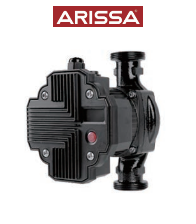 Arissa HM-25-140-130 1 1/2'' Dişli Frekans Kont. Sirkülasyon Pompası