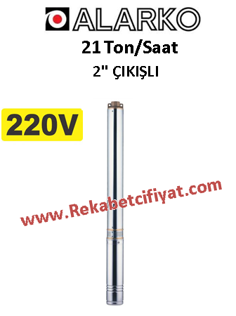 ALARKO 4SDM16/9 3HP 220V 2 '' ÇIKIŞLI DALGIÇ POMPA