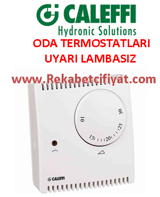 CALEFFİ 220V Aktarım anahtarlı oda termostatı.
