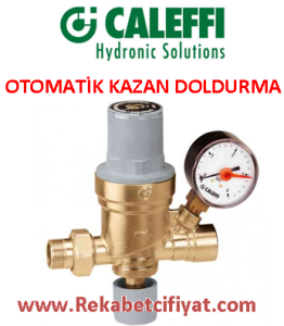 CALEFFİ 1/2'' Basınç Saatli Otomatik Kazan Doldurma Ünitesi