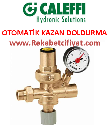 CALEFFİ 1/2'' Basınç Saatli Otomatik Kazan Doldurma Ünitesi