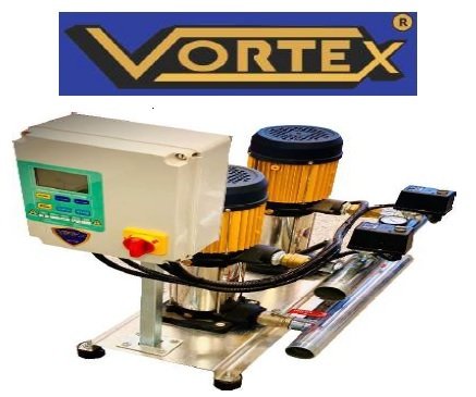 Vortex VKP VD S/S  7-08 M     2X3Hp 220V  Tanksız Çift Pompalı Paslanmaz Çelik Fanlı Paket Hidrofor