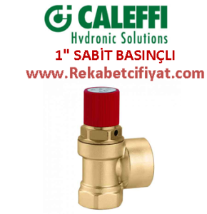CALEFFI 1''x1 1/4 7 Bar Sabit Basınçlı Emniyet Ventili