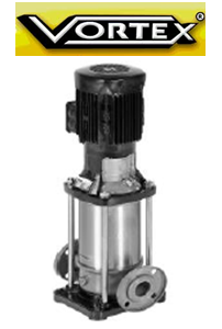 Vortex VDS S/S 8-06 3hp 380v In-line Dik Milli Paslanmaz Çelik Fanlı Pompalar