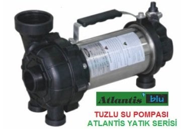 Atlantis  YATIK 060M     0.60Hp 220V   Plastik Gövdeli Yatık  Havuz Pompası (Tuzlu Su)
