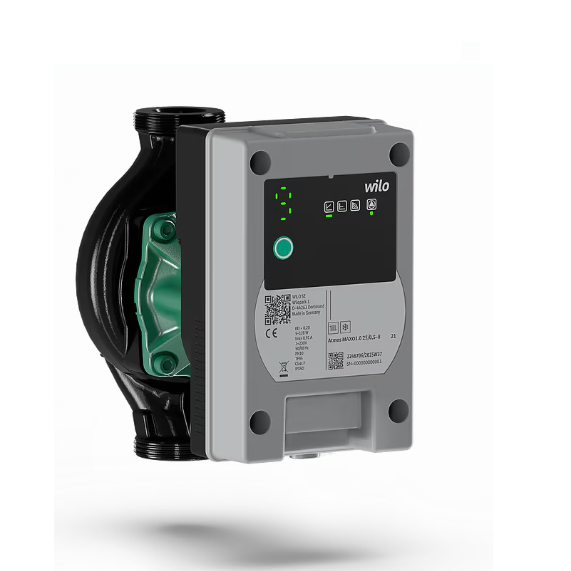 Wilo Atmos MAXO 1.0 25/0,5-8 Frekanslı Sirkülasyon Pompası