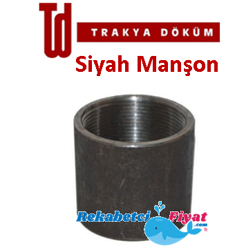 Trakya Döküm 1 1/2'' Siyah Manşon (Haymak)